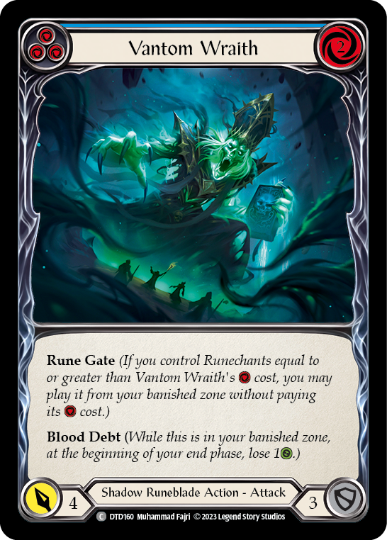 Vantom Wraith (Blue) [DTD160] (Dusk Till Dawn) | Webway Games