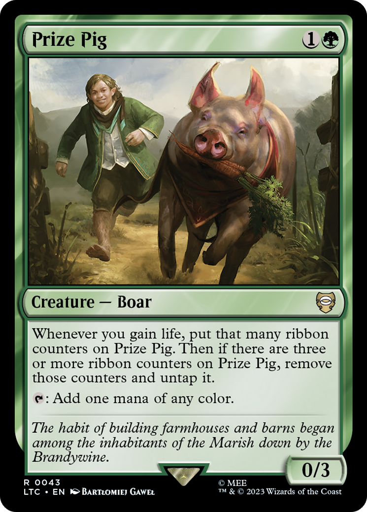 Prize Pig [The Lord of the Rings: Tales of Middle-Earth Commander] | Webway Games