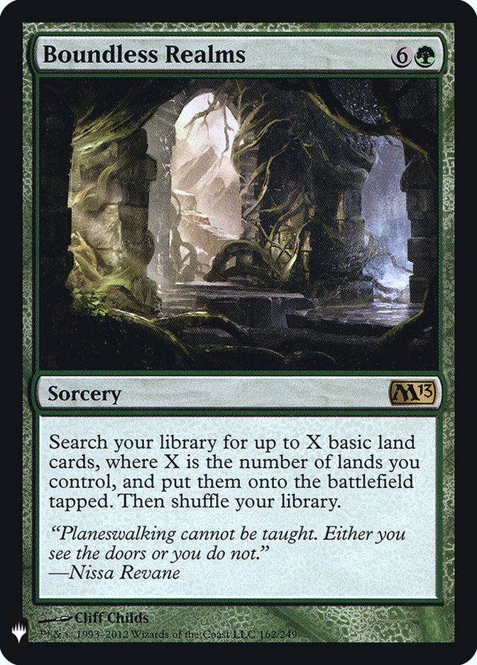 Boundless Realms [Mystery Booster] | Webway Games