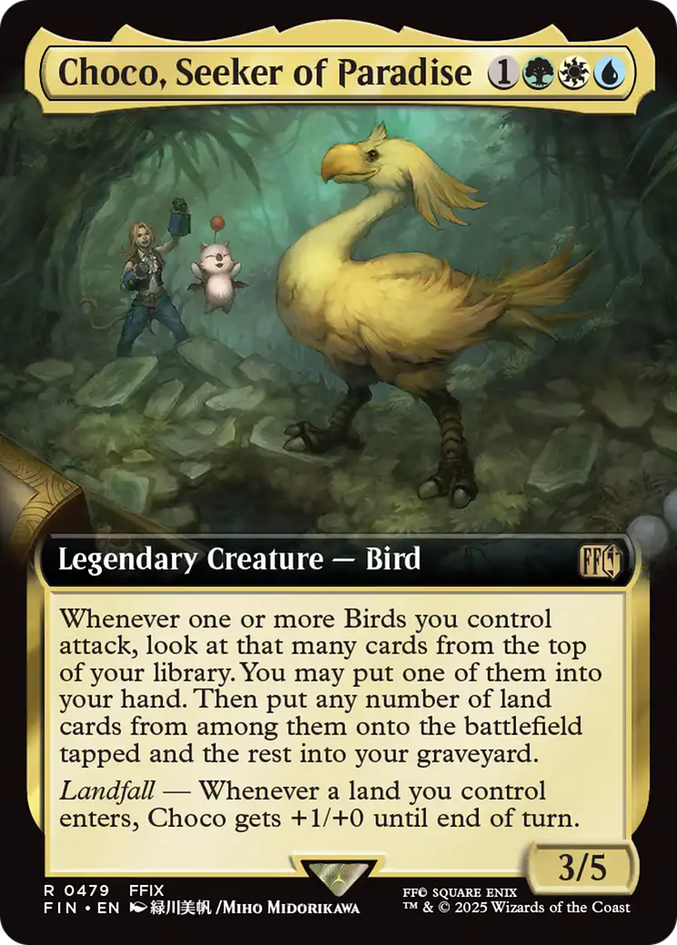 Choco, Seeker of Paradise (Extended Art) [FINAL FANTASY] | Webway Games