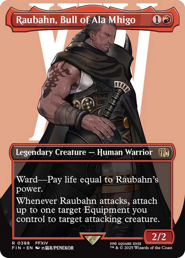 Raubahn, Bull of Ala Mhigo (Borderless) [FINAL FANTASY] | Webway Games