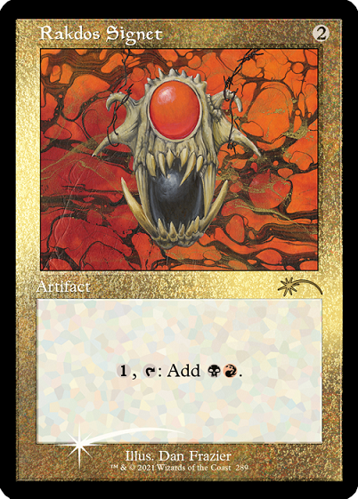 Rakdos Signet (Retro) (Foil Etched) [Secret Lair Drop Series] | Webway Games