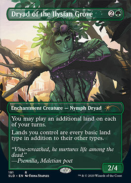 Dryad of the Ilysian Grove (Borderless) [Secret Lair Drop Series] | Webway Games