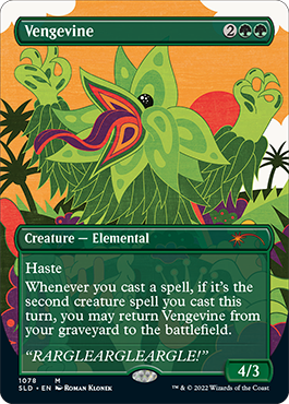 Vengevine (Borderless) [Secret Lair Drop Series] | Webway Games