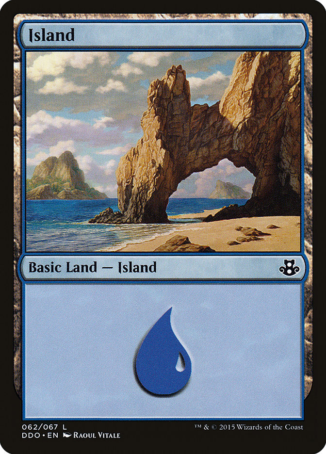 Island (62) [Duel Decks: Elspeth vs. Kiora] | Webway Games