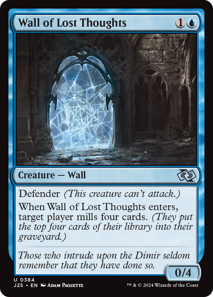Wall of Lost Thoughts [Foundations Jumpstart] | Webway Games