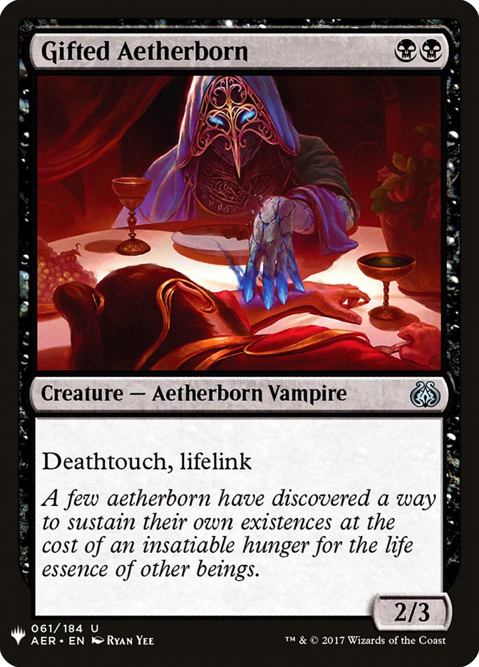 Gifted Aetherborn [Mystery Booster] | Webway Games