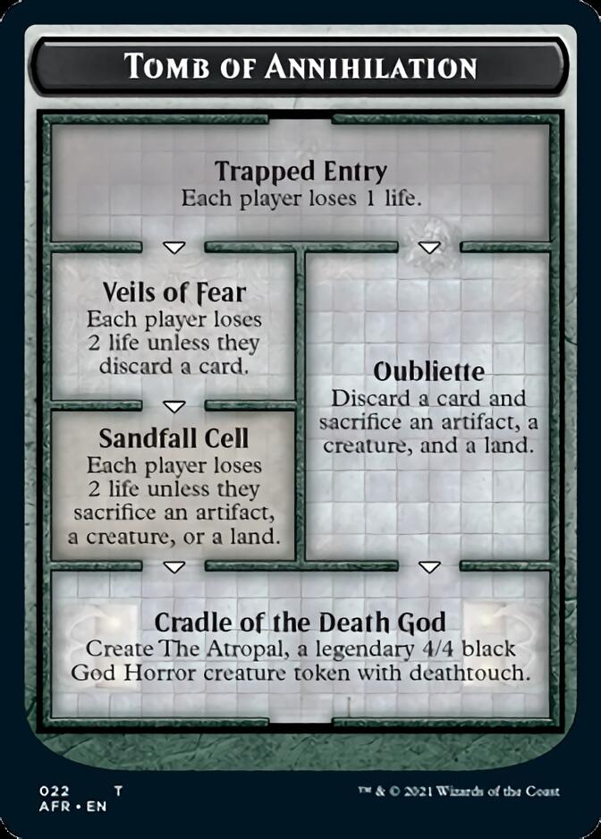 Tomb of Annihilation // The Atropal Double-Sided Token [Dungeons & Dragons: Adventures in the Forgotten Realms Tokens] | Webway Games