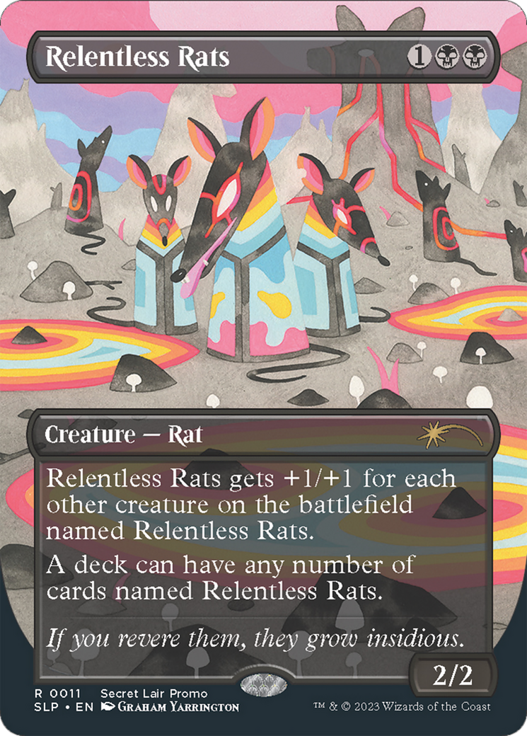 Relentless Rats (0011) [Secret Lair Showdown] | Webway Games