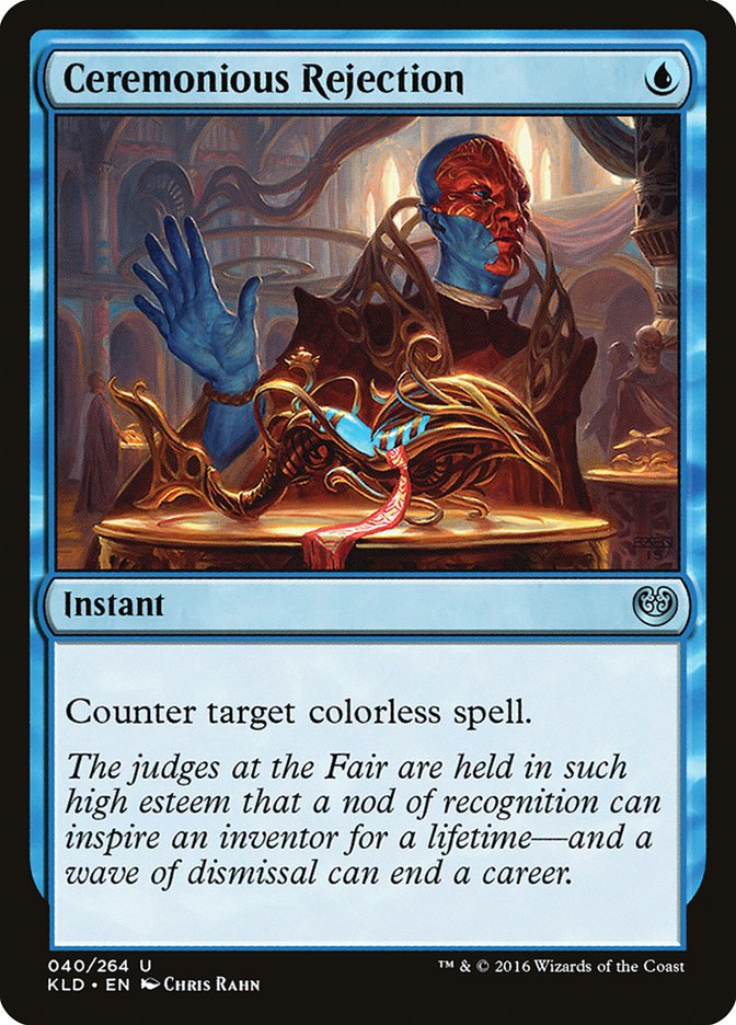 Ceremonious Rejection [Kaladesh] | Webway Games