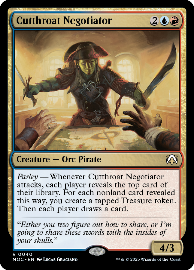 Cutthroat Negotiator [March of the Machine Commander] | Webway Games