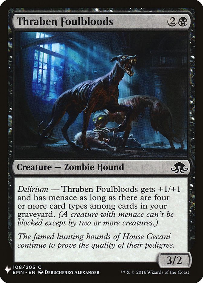 Thraben Foulbloods [Mystery Booster] | Webway Games