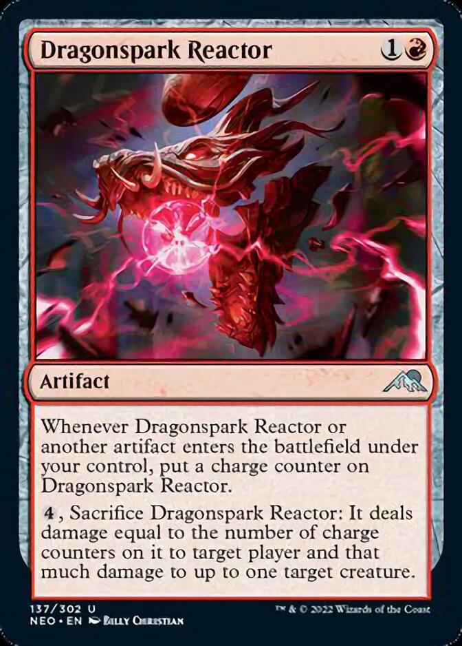 Dragonspark Reactor [Kamigawa: Neon Dynasty] | Webway Games