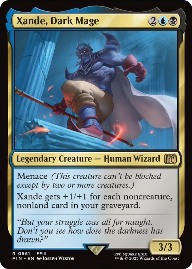Xande, Dark Mage [FINAL FANTASY] | Webway Games