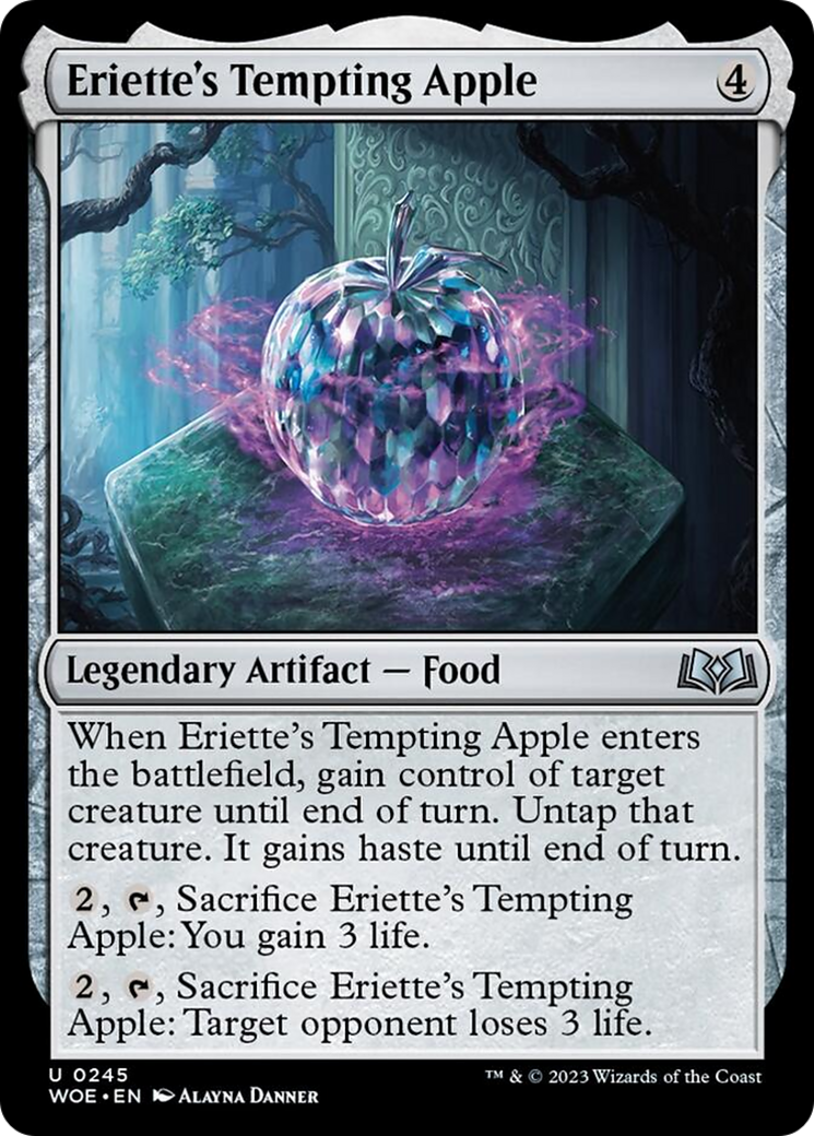 Eriette's Tempting Apple [Wilds of Eldraine] | Webway Games