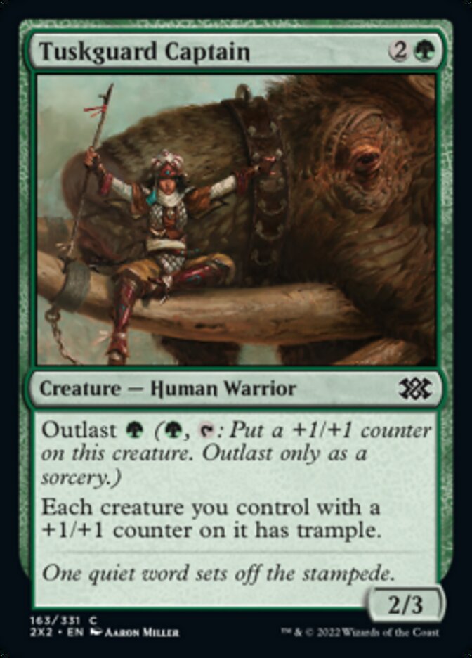 Tuskguard Captain [Double Masters 2022] | Webway Games