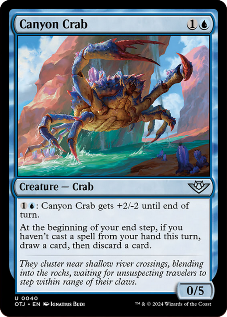 Canyon Crab [Outlaws of Thunder Junction] | Webway Games