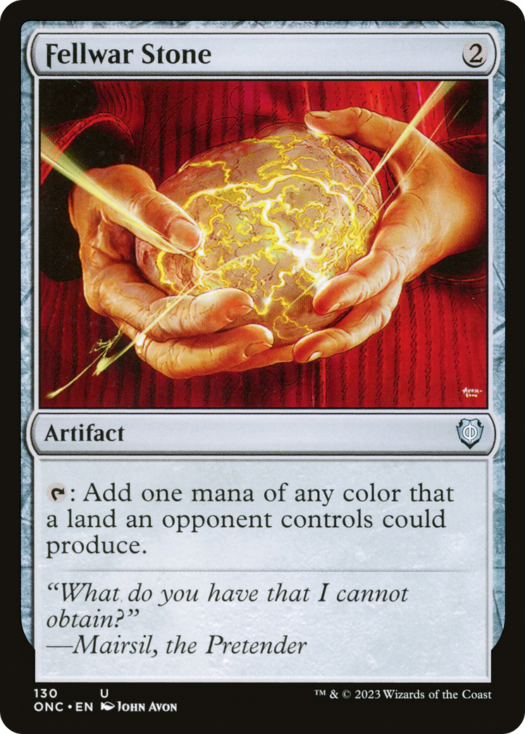 Fellwar Stone [Phyrexia: All Will Be One Commander] | Webway Games