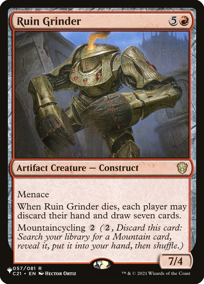 Ruin Grinder [The List] | Webway Games