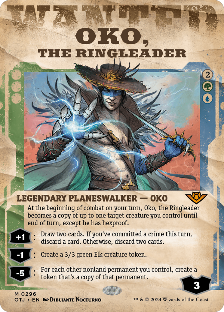 Oko, the Ringleader (Showcase) [Outlaws of Thunder Junction] | Webway Games