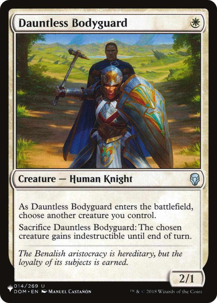 Dauntless Bodyguard [The List] | Webway Games