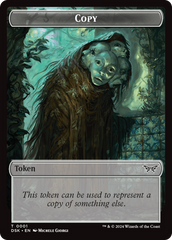 Copy // Manifest Double-Sided Token [Duskmourn: House of Horror Tokens] | Webway Games