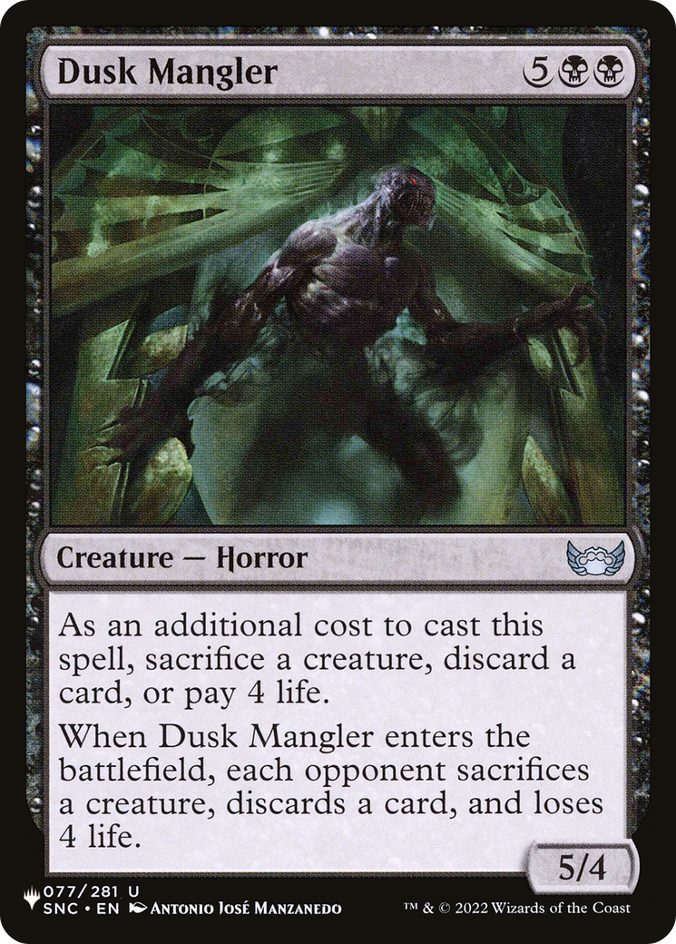 Dusk Mangler [The List] | Webway Games