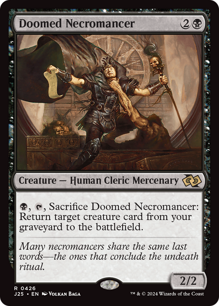 Doomed Necromancer [Foundations Jumpstart] | Webway Games