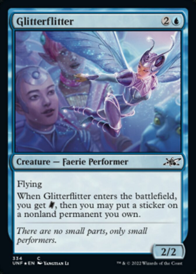 Glitterflitter (Galaxy Foil) [Unfinity] | Webway Games