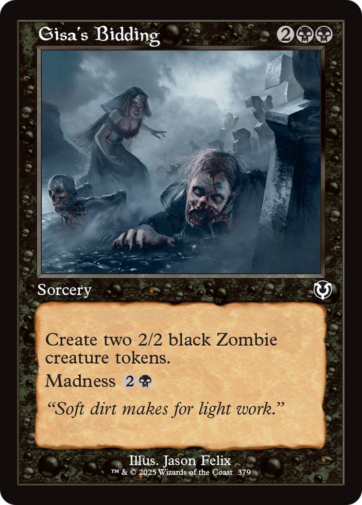 Gisa's Bidding (Retro Frame) [Innistrad Remastered] | Webway Games