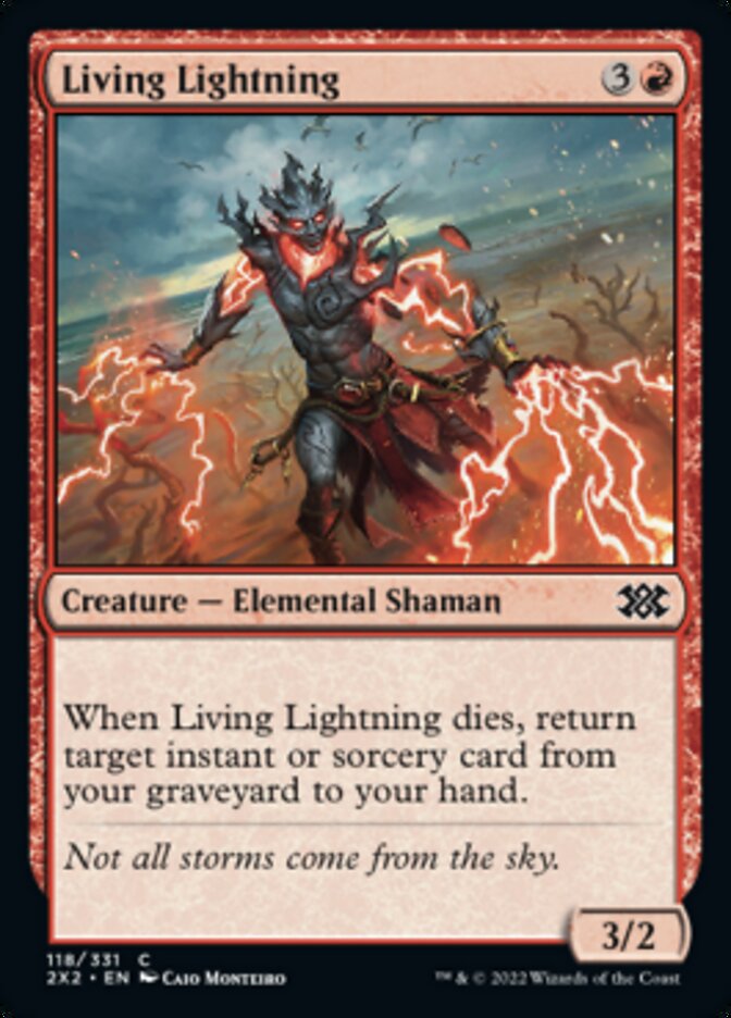 Living Lightning [Double Masters 2022] | Webway Games