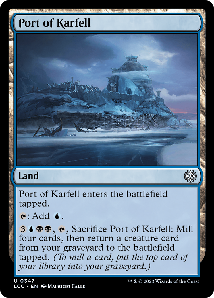Port of Karfell [The Lost Caverns of Ixalan Commander] | Webway Games