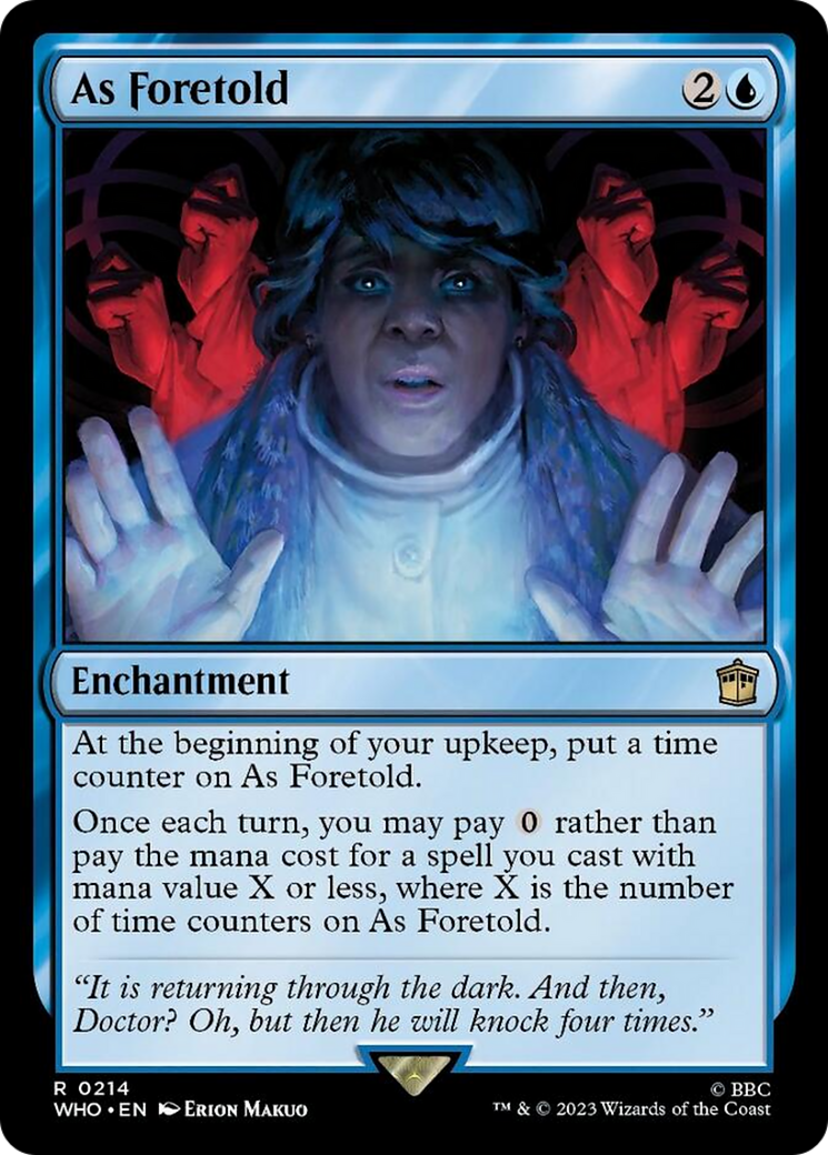 As Foretold [Doctor Who] | Webway Games