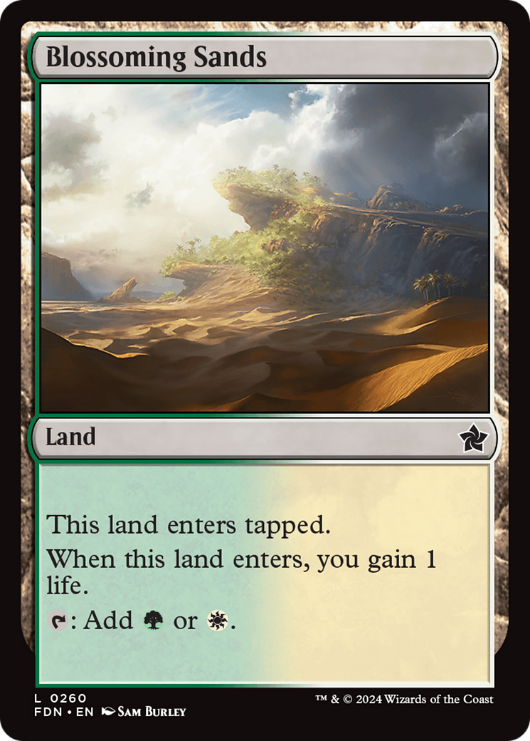 Blossoming Sands [Foundations] | Webway Games
