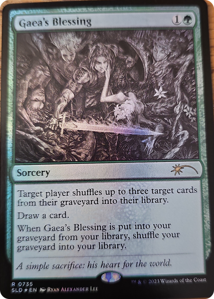 Gaea's Blessing (Sketch Showcase) [Secret Lair Drop Series] | Webway Games