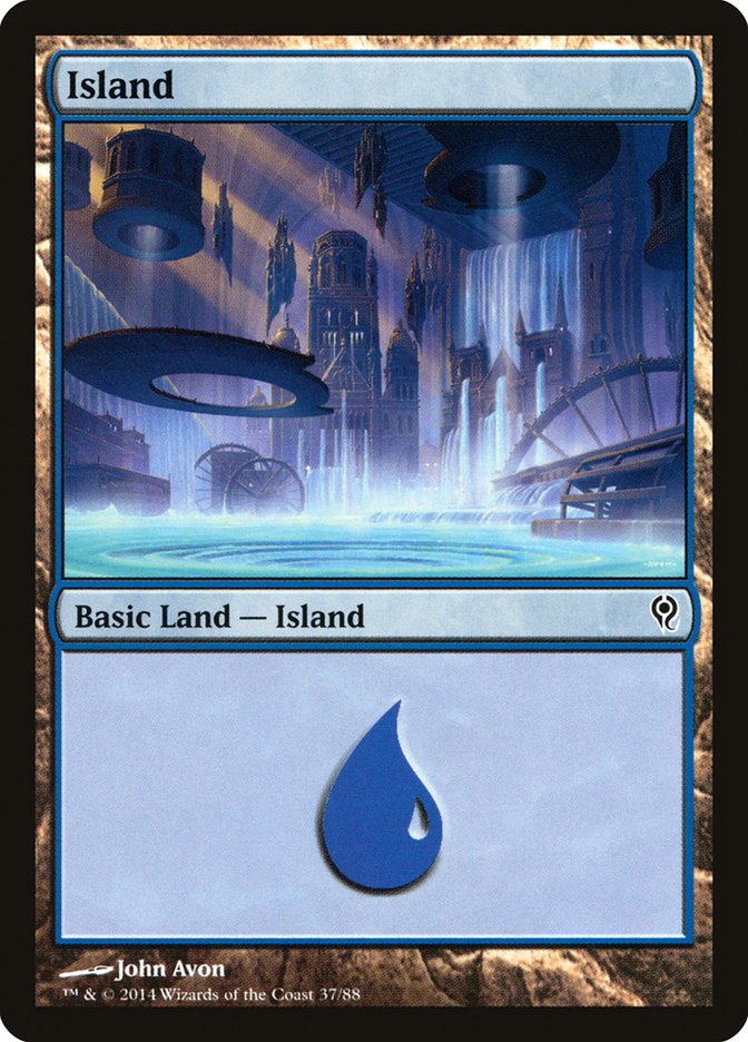 Island (37) [Duel Decks: Jace vs. Vraska] | Webway Games