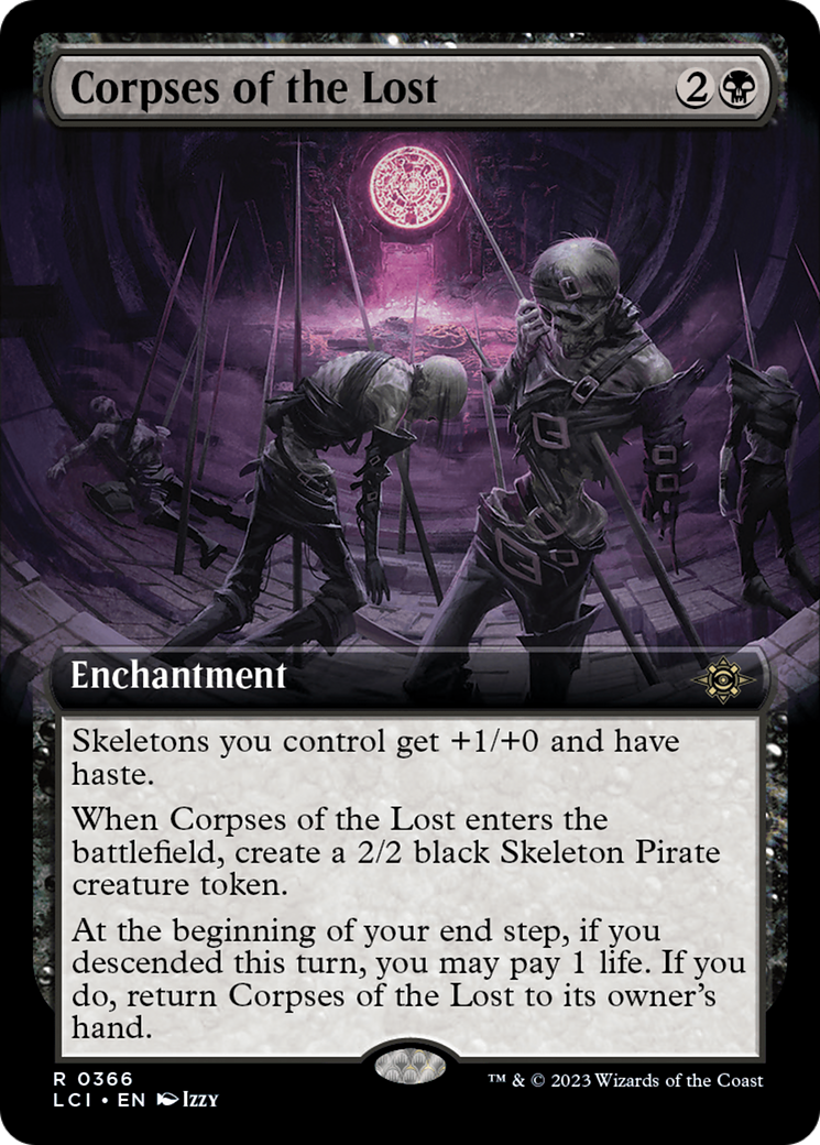 Corpses of the Lost (Extended Art) [The Lost Caverns of Ixalan] | Webway Games