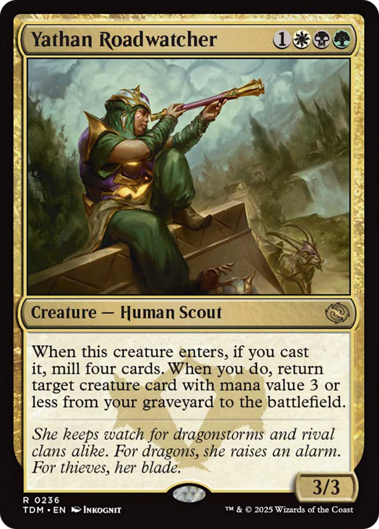 Yathan Roadwatcher [Tarkir: Dragonstorm] | Webway Games