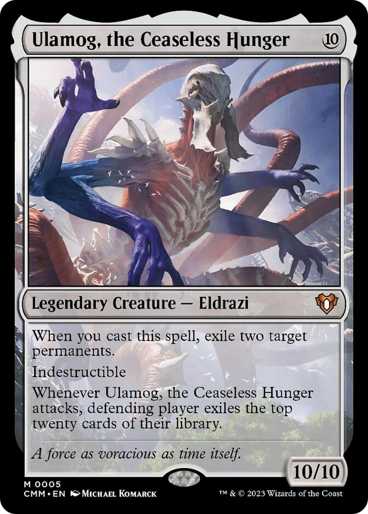 Ulamog, the Ceaseless Hunger [Commander Masters] | Webway Games