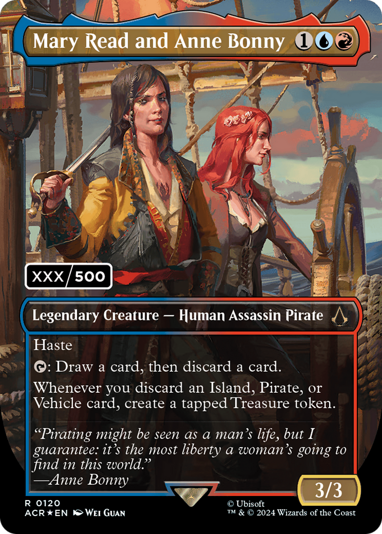 Mary Read and Anne Bonny (English) (Serial Numbered) [Assassin's Creed] | Webway Games