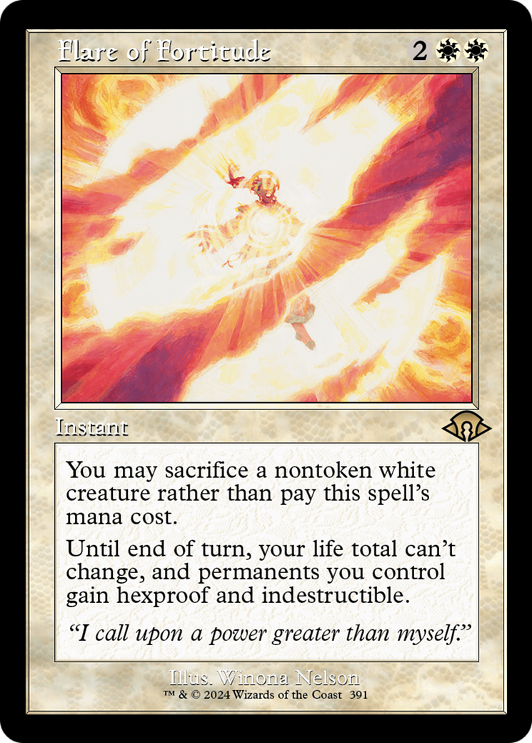 Flare of Fortitude (Retro) [Modern Horizons 3] | Webway Games