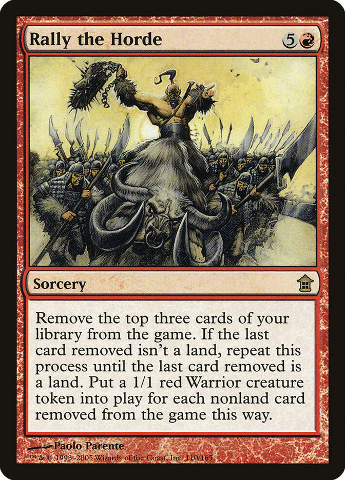 Rally the Horde [Saviors of Kamigawa] | Webway Games