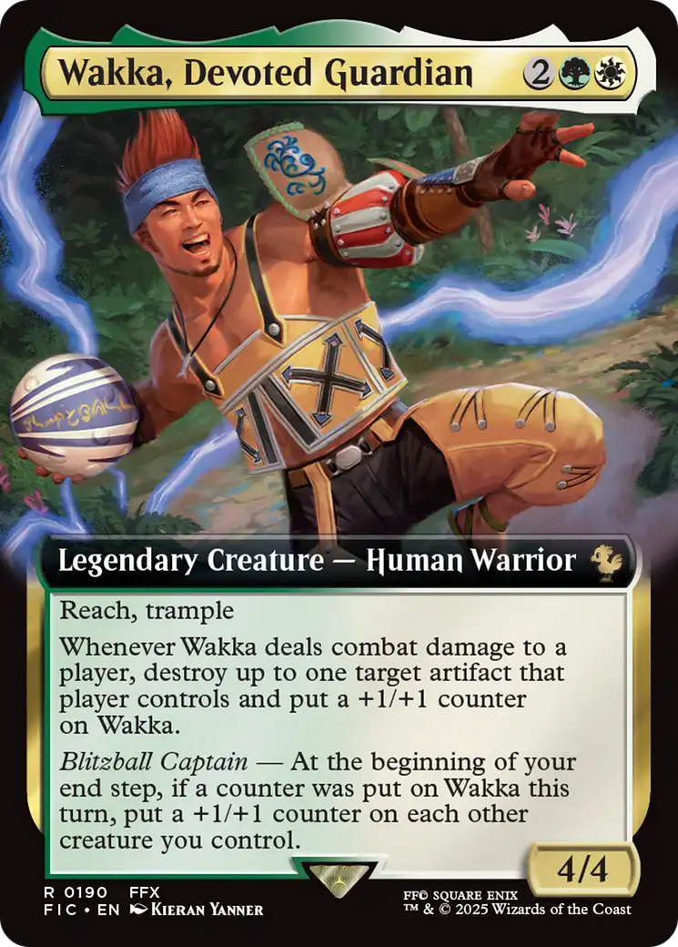 Wakka, Devoted Guardian (Extended Art) [FINAL FANTASY Commander] | Webway Games