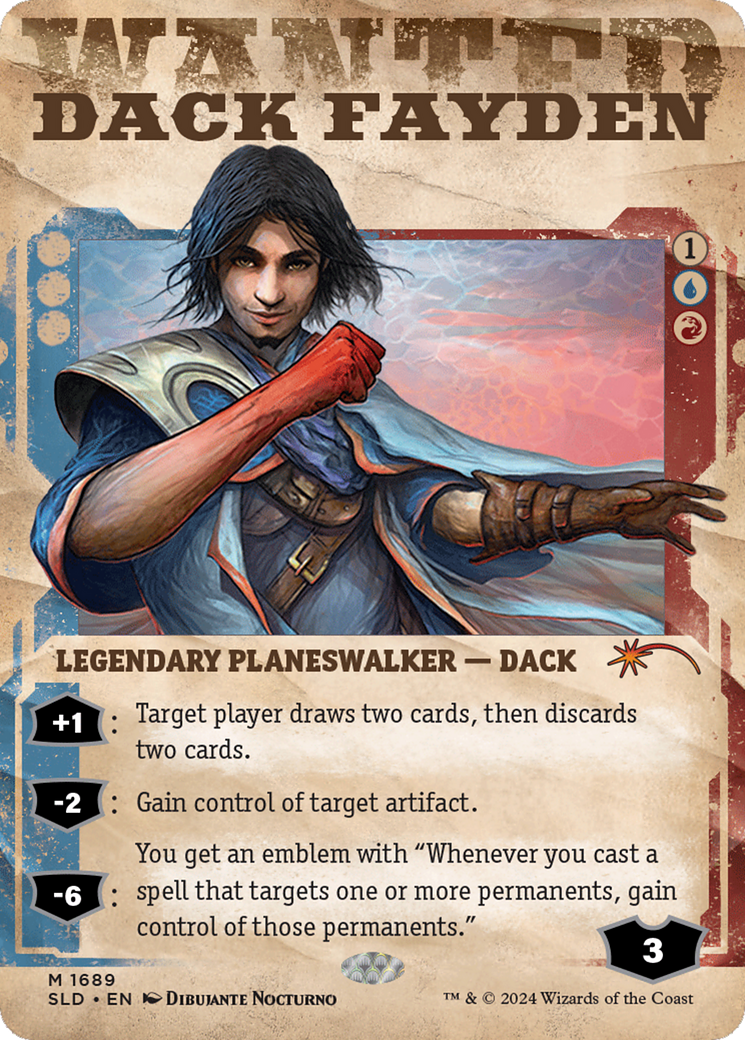 Dack Fayden (1689) [Secret Lair Drop Series] | Webway Games