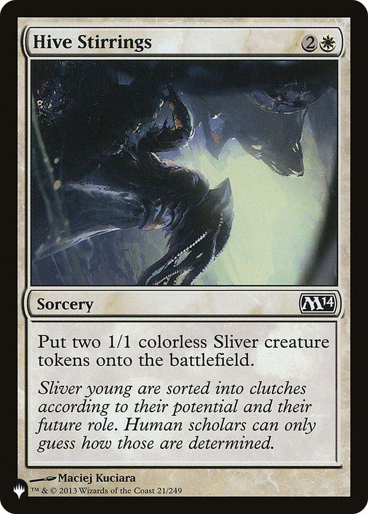 Hive Stirrings [The List] | Webway Games