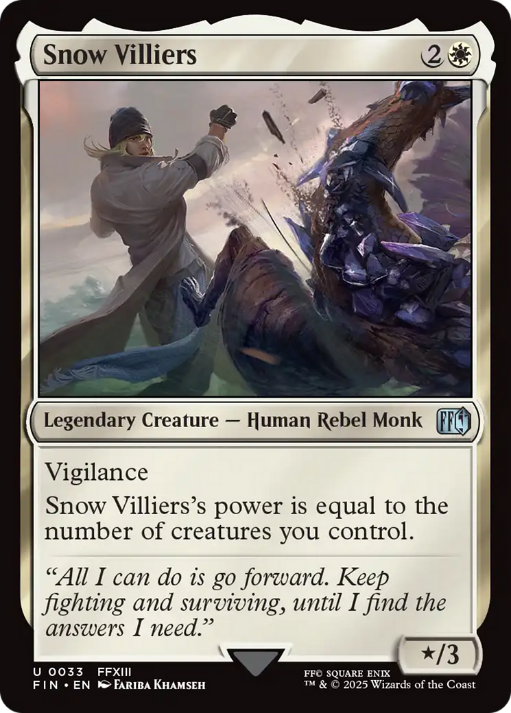 Snow Villiers [FINAL FANTASY] | Webway Games