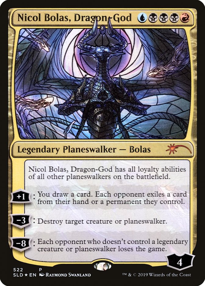 Nicol Bolas, Dragon-God (Stained Glass) [Secret Lair Drop Promos] | Webway Games