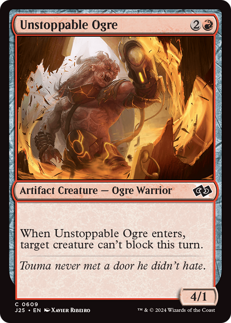 Unstoppable Ogre [Foundations Jumpstart] | Webway Games