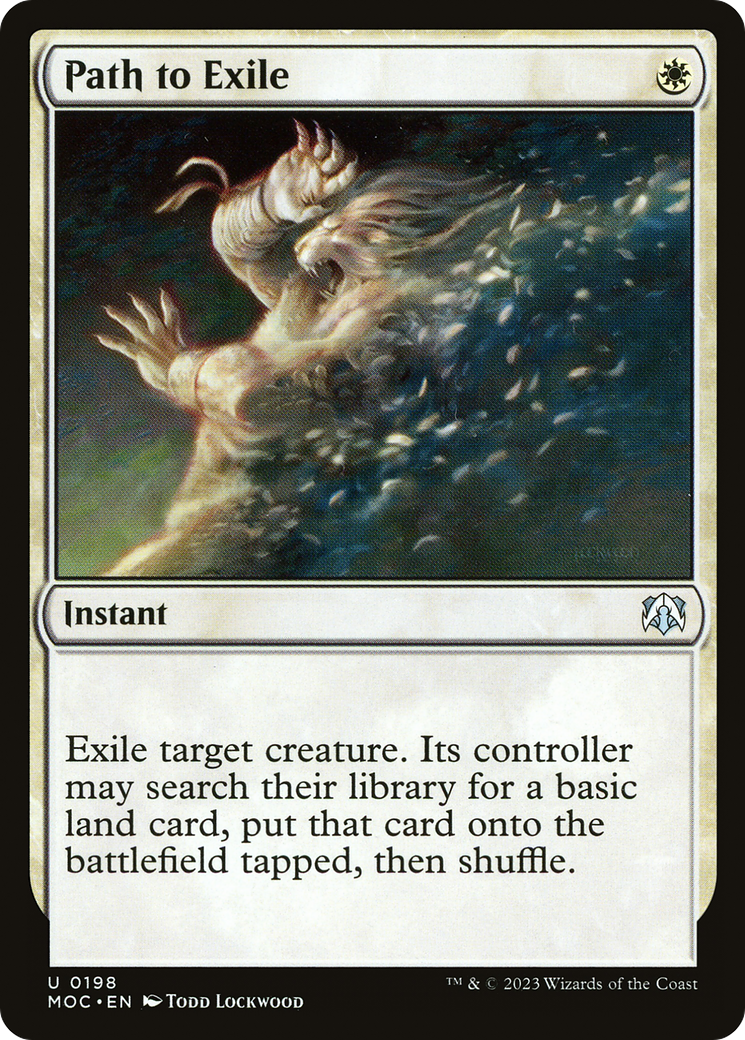 Path to Exile [March of the Machine Commander] | Webway Games