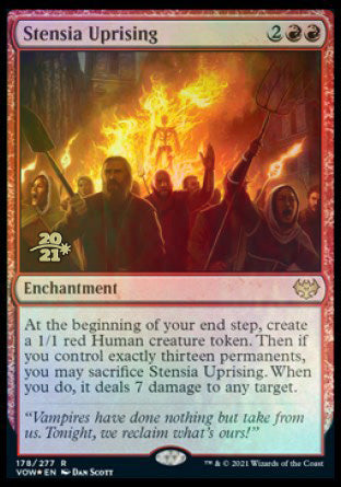 Stensia Uprising [Innistrad: Crimson Vow Prerelease Promos] | Webway Games